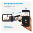 Câmera Olho Mágico Digital Dorn - Full HD 1080P, Visor 4,3", Áudio Bidirecional e Wi-Fi