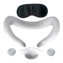 Kit de Proteção Virtua FX 5 em 1 para Meta Quest 3 - Capa, Grips, Máscara Facial e Protetor de Lentes