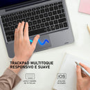 Teclado Doqo Aluminium Magic Sem Fio Para iPad 10.2