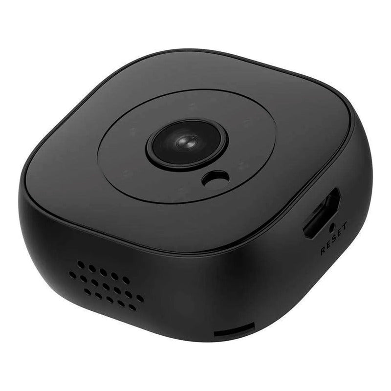 Mini Camera Ip Espiã Wifi Angulo De Visão Amplo 120 Graus