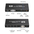 Controlador Vídeo Wall 2x2 Hdmi 4k Full Hd 1 Imagem 4 Telas
