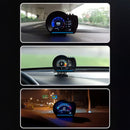 Computador de Bordo Dorn OBD2 Universal - HUD 2 em 1, Leitura de RPM, Temperatura, GPS e Alertas