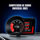 Computador de Bordo Dorn OBD2 Universal - HUD 2 em 1, Leitura de RPM, Temperatura, GPS e Alertas