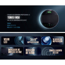 Microfone 360° Omnidirecional Dorn Sem Fio - 6m Alcance, Bluetooth, USB/P2 e Bateria 8000mAh