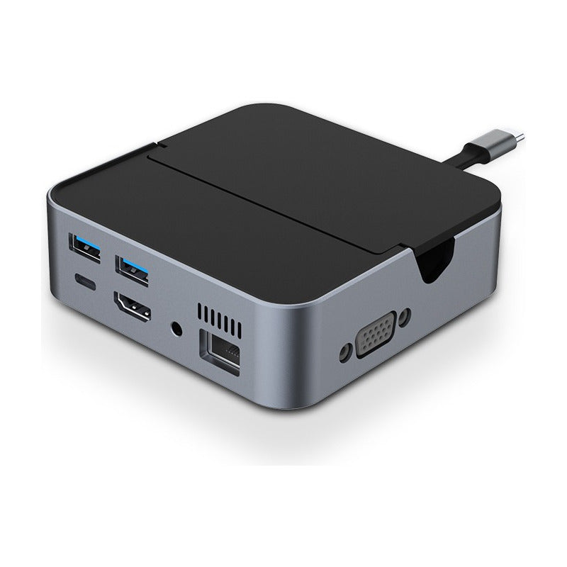 Dockstation Hub 10 Em 1 Hdmi 4k, Sd+tf, + Usb3.0 P/ Celular