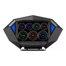 Computador de Bordo Dorn OBD2 Universal - HUD 2 em 1, Leitura de RPM, Temperatura, GPS e Alertas