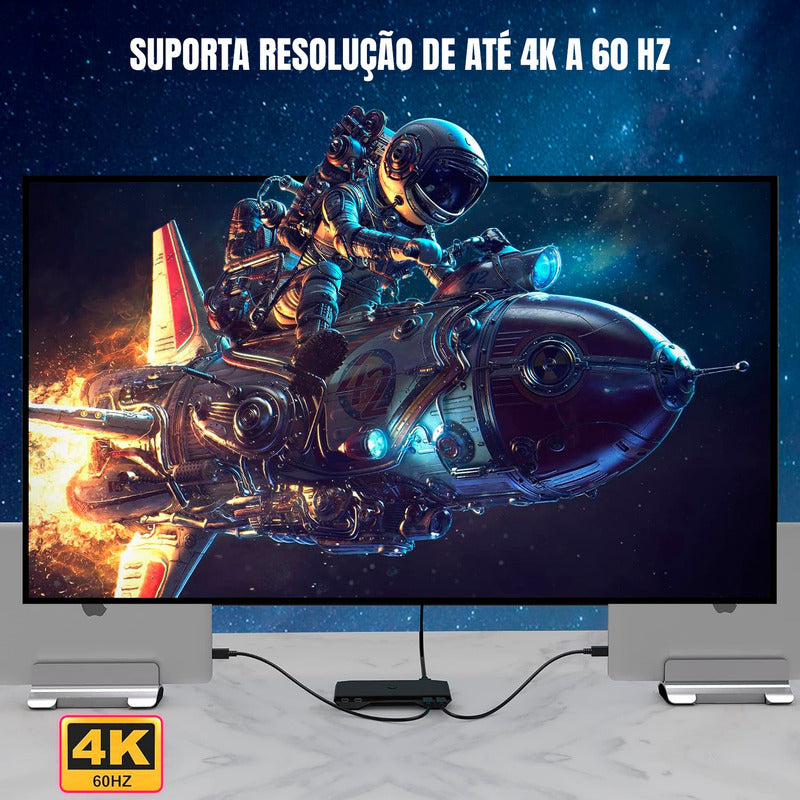 Switch Dorn Kvm 3x Usb 1 Monitor P2 Para 2 Notebooks