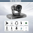 Câmera Robótica Ptz 4k 30x IA Dorn Hdmi Usb Sdi NdiHX2 POE - Ultra HD - Com Suporte