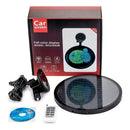 Letreiro Redondo de LED Virtua FX - 48x48 RGB, Controle Wi-Fi por App, Tela 9" e 12V/5V