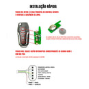 Kit Dorn 4G Chave Digital NFC - Partida Remota, Rastreador GPS e Start/Stop de Fábrica