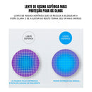 Lente de Proteção Virtua FX Anti-Azul para Meta Quest 3 - Filtro de Luz Azul e Instalação Clip-on