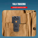 Câmera Corporal Dorn 2K HD com Visão Noturna - Lente 180°, IP65 e Gravação em Loop