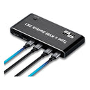 Switch KVM Dorn: Divida Portas e Monitores entre 2 Notebooks – 8K 60Hz e 4K 144Hz com Power Delivery 100W