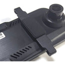 Câmera De Ré + Frontal Com Gravação Retrovisor 9 Polegadas