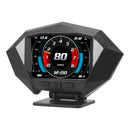 Computador de Bordo Dorn OBD2 Universal - HUD 2 em 1, Leitura de RPM, Temperatura, GPS e Alertas