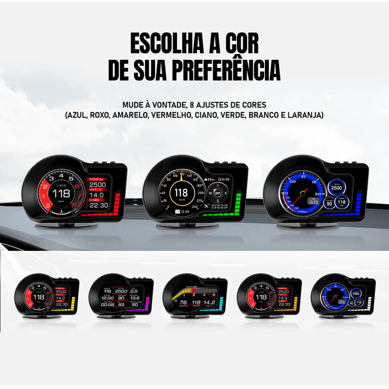 Scanner Dorn Odb2 Pressão Temperatura Velocidade Rpm.
