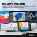 Hub 13 Em 1 Displaylink 4k 60hz Hdmi Displayport 100w