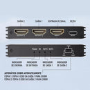 Splitter HDMI Dorn 8K 1x2 - 48Gbps, 4K@120Hz, HDR10+, Downscale Automático e Suporte VRR