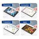 Caneta Stylus Dorn P8 Pro (iPad Palm Rejection) e P3 Pro (Android/Apple) - Recarga USB-C Rápida