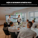 Kit Câmera Robótica Ptz 4k 60fps 30x Dorn Hdmi Usb Rj45 NdiHX3 POE + Controladora PTZ Multiview + Suporte de Parede