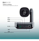 Câmera PTZ 4K DORN XUG (12x Zoom) e Audioconferência para Salas de 40m²