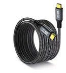 Cabo USB-C 3.2 100W 20Gbps 8K 2 Metros Dorn Tipo C