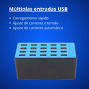 Estação De Carregamento Inteligente 20 Portas USB Turbo Dorn