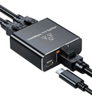 Switch Extensor Duplicador Internet 1x2 Para Cabo Rede RJ45