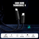 Cabo Dorn Ultra Thunderbolt 4 1m 8k 240w Usb-c Macho