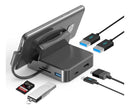 Hub Adaptador E Dock Station Hdmi 4k / Usb 3.0 Para Android