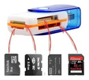 Leitor De Cartão De Memória USB 4 Em 1 Micro SD Até 64GB