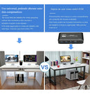 Switch KVM 2 PCs Para 1 Monitor HDMI 8K 3x USB 3.0 Preto
