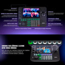 Kit Câmera Robótica Ptz 4k 60fps 20x Dorn Hdmi Usb Rj45 NdiHX2 POE + Controladora PTZ Multiview + Suporte de Parede