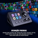 Stream Deck Macropad 6 Teclas LED 3 Knobs Para Streaming