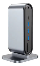 Hub Dock Station 12 Em 1 USB-C HDMI 4K RJ45 PD 100W Dorn