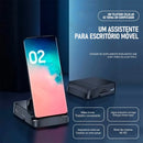 Dock Station Dex Para Android Com Hdmi 4k / Usb 3.0 / Sd Cor Preto