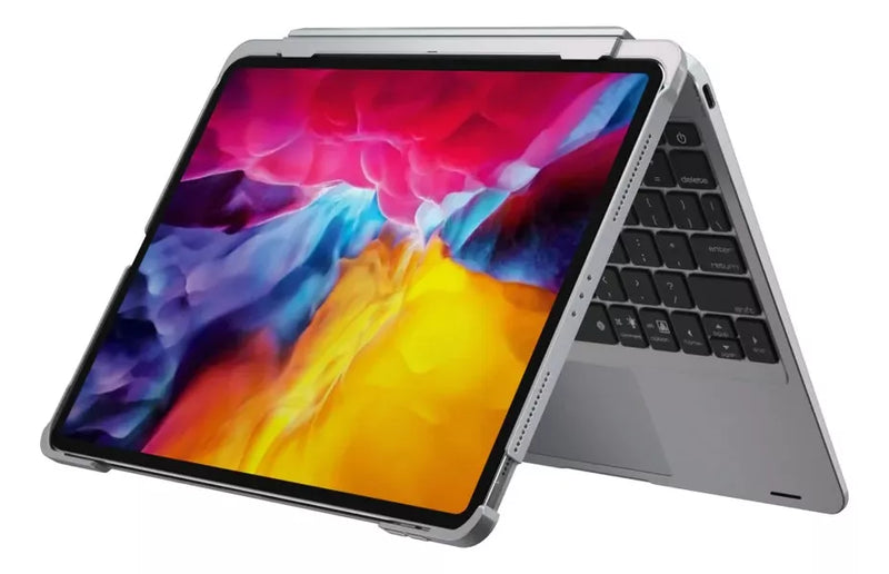 Teclado Doqo Aluminium Magic Para iPad Pro 11 E Air