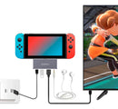 Hub Adaptador 5 Em 1 USB-C HDMI 4K PD 100W Para iPad MacBook