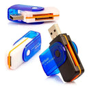 Leitor De Cartão De Memória USB 4 Em 1 Micro SD Até 64GB