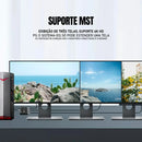 Splitter DisplayPort Dorn 1x3 DP 1.4 Extensor De 3 Telas 8K