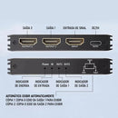 Splitter Divisor HDMI 2.1 1x2 8K 60Hz 4K 120Hz Alumínio