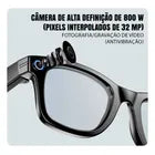 Óculos Inteligentes Dorn Bluetooth 5.4 com IA - Câmera 32MP, Som Estéreo HD, UV400 e IP65