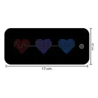 Painel LED RGB Flexível Virtua FX - Bateria USB, 17x7 cm,  Personalizável pelo Celular