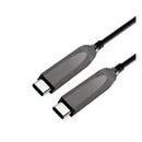 Cabo USB-C Dorn Fibra Óptica 20 Metros - 10 Gbps, 4K@60Hz e USB 3.2 Gen 2 AOC