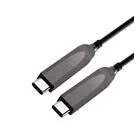 Cabo USB-C Dorn Fibra Óptica 20 Metros - 10 Gbps, 4K@60Hz e USB 3.2 Gen 2 AOC