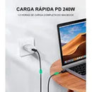 Cabo Thunderbolt 5 Dorn USB-C - 80 Gbps, Vídeo 8K@120Hz e Carregamento Rápido PD 240W