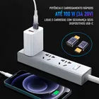 Adaptador Extensor Dorn USB-C 40 Gbps - Macho para Fêmea, 100W e Vídeo 8K