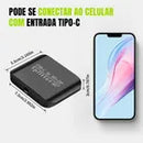 Splitter USB-C para HDMI + DP 4K Dorn - Adaptador Duplo, 4K@60Hz, Modos MST/SST, Plug & Play