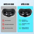 Kit de Proteção Virtua FX para Meta Quest 3S - Capa, Máscara Facial Silicone e Protetor de Controles