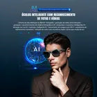 Óculos Inteligentes Dorn Bluetooth 5.4 com IA - Câmera 32MP, Som Estéreo HD, UV400 e IP65